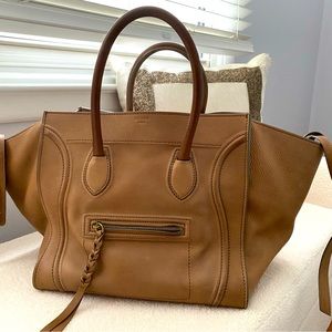 AUTH CELINE PHANTOM LUGGAGE TOTE MEDIUM